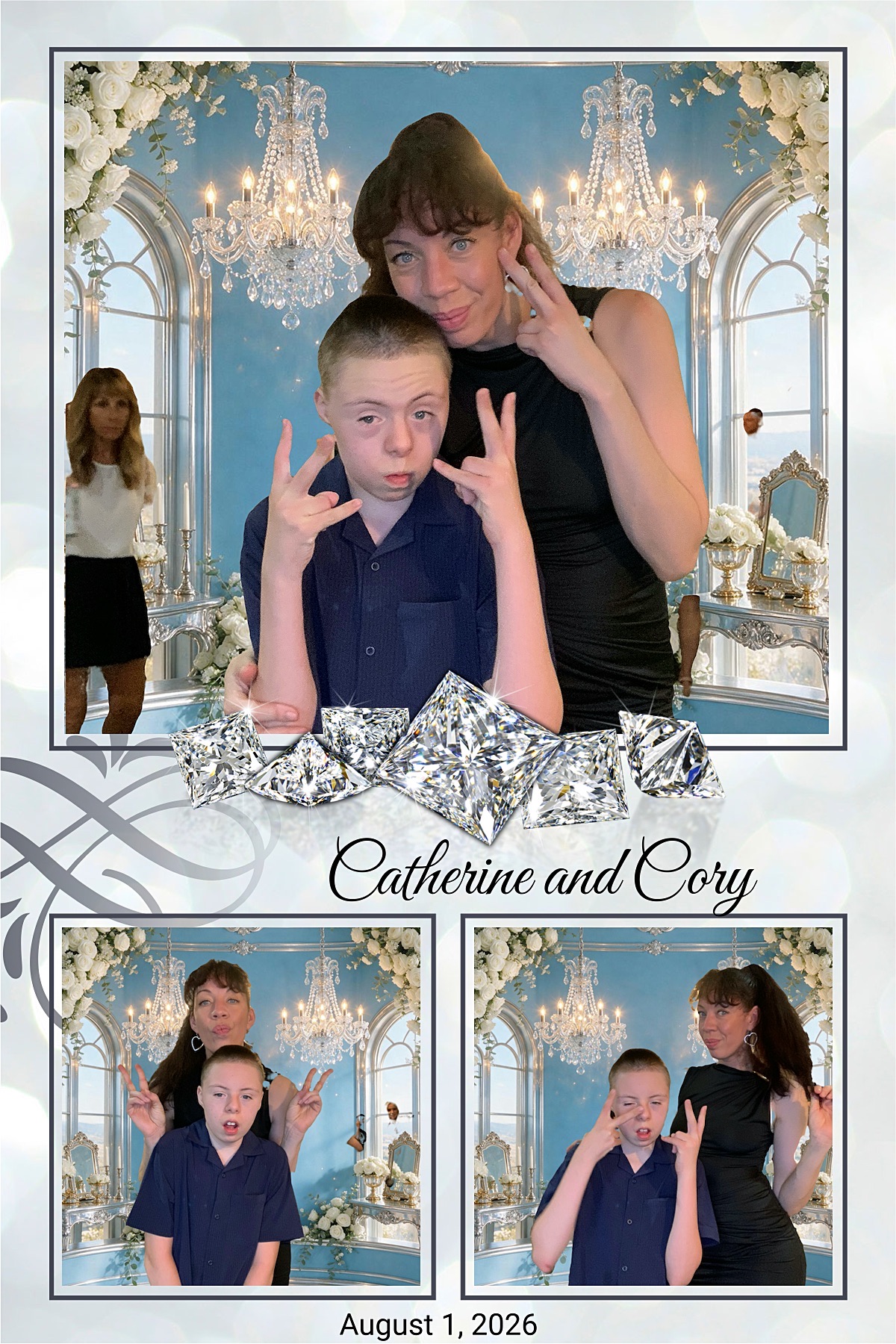 Catherine and Corry | View more photos from the event at gallery.photoboothbillings.com/u/PhotoBoothBillings/Catherine-and-Corry