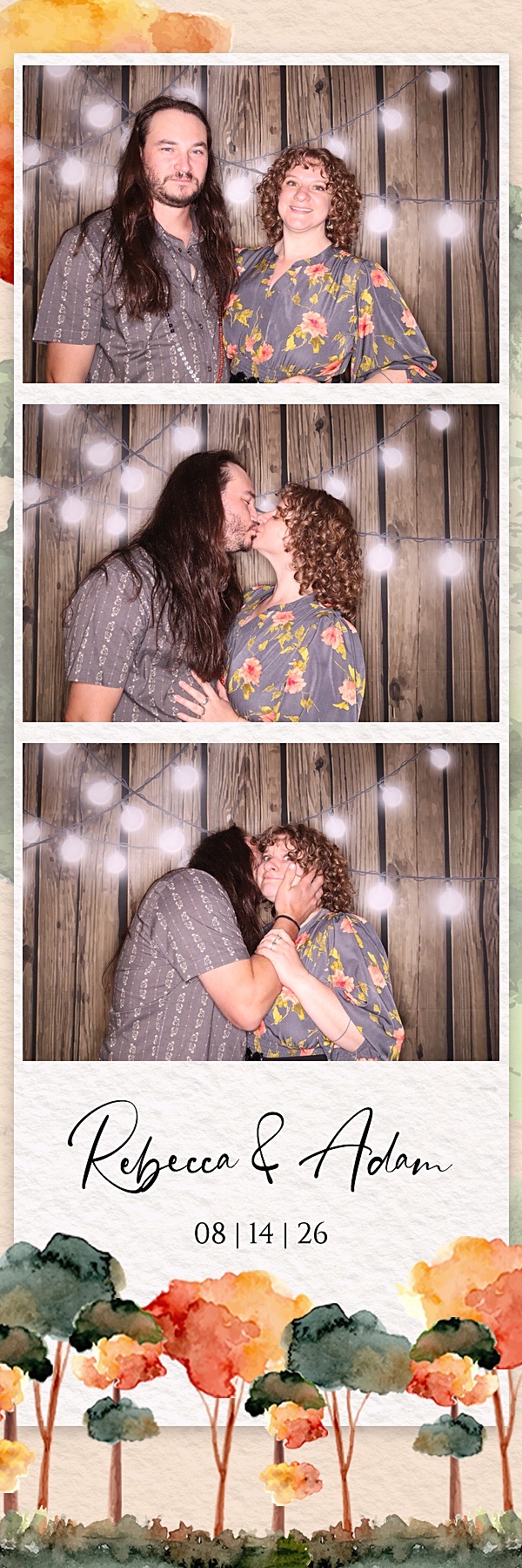 Rebecca and Adam Wedding | View more photos from the event at gallery.photoboothbillings.com/u/PhotoBoothBillings/Rebecca-and-Adam-Wedding