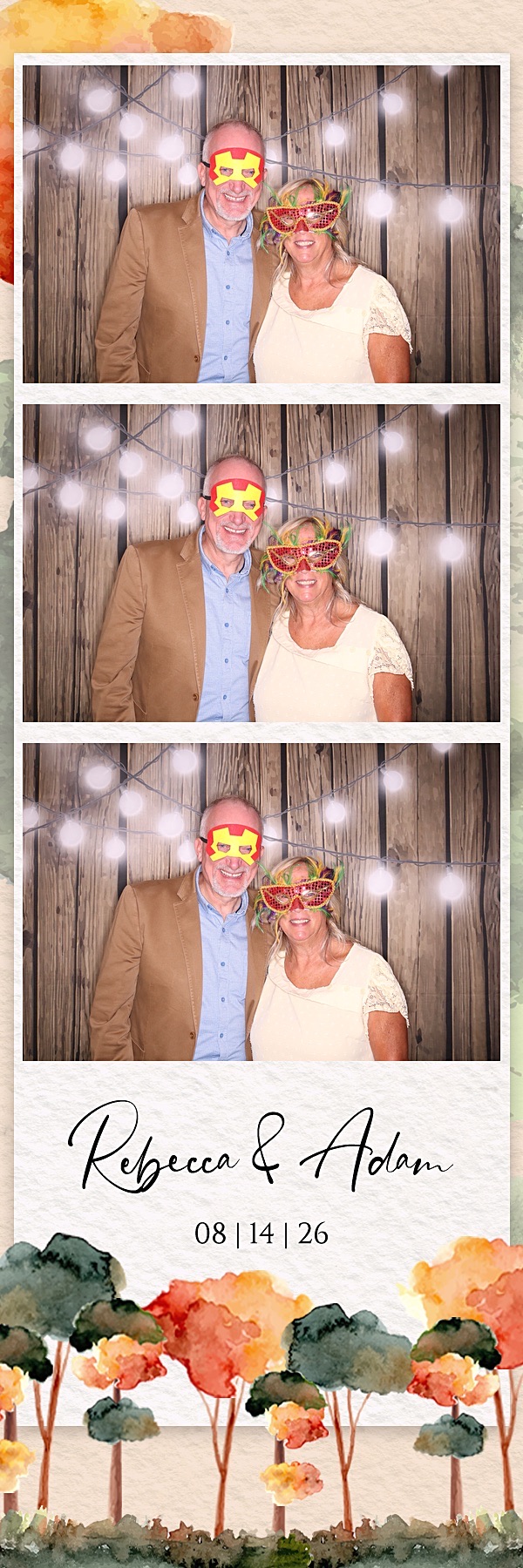 Rebecca and Adam Wedding | View more photos from the event at gallery.photoboothbillings.com/u/PhotoBoothBillings/Rebecca-and-Adam-Wedding