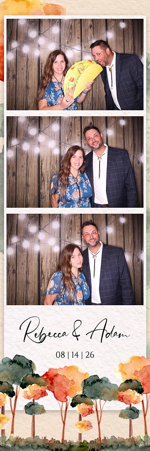 Rebecca and Adam Wedding | View more photos from the event at gallery.photoboothbillings.com/u/PhotoBoothBillings/Rebecca-and-Adam-Wedding