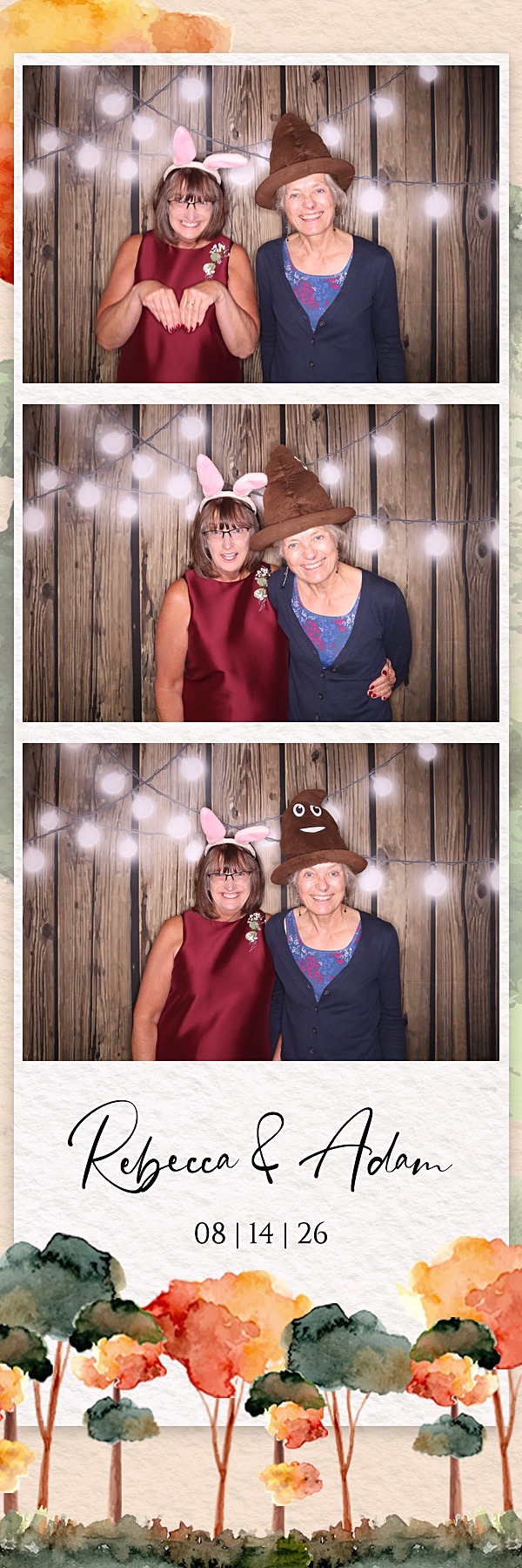 Rebecca and Adam Wedding | View more photos from the event at gallery.photoboothbillings.com/u/PhotoBoothBillings/Rebecca-and-Adam-Wedding
