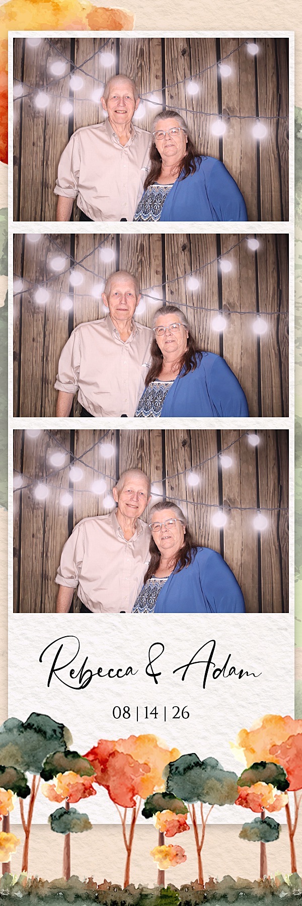 Rebecca and Adam Wedding | View more photos from the event at gallery.photoboothbillings.com/u/PhotoBoothBillings/Rebecca-and-Adam-Wedding