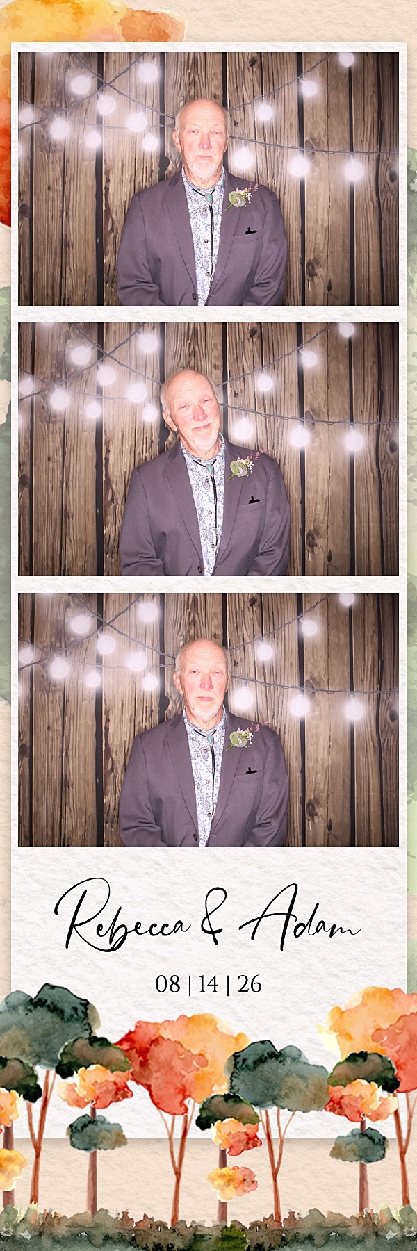 Rebecca and Adam Wedding | View more photos from the event at gallery.photoboothbillings.com/u/PhotoBoothBillings/Rebecca-and-Adam-Wedding