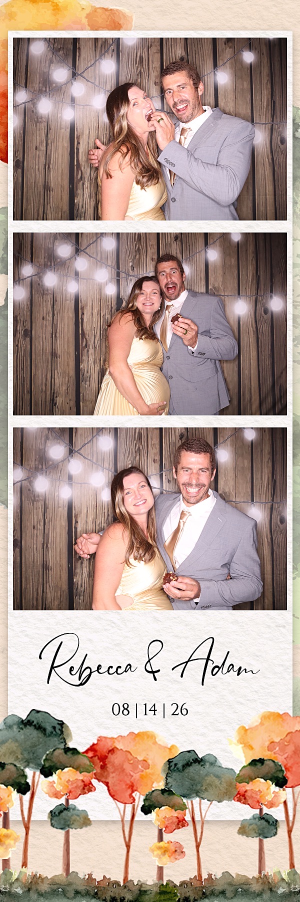 Rebecca and Adam Wedding | View more photos from the event at gallery.photoboothbillings.com/u/PhotoBoothBillings/Rebecca-and-Adam-Wedding
