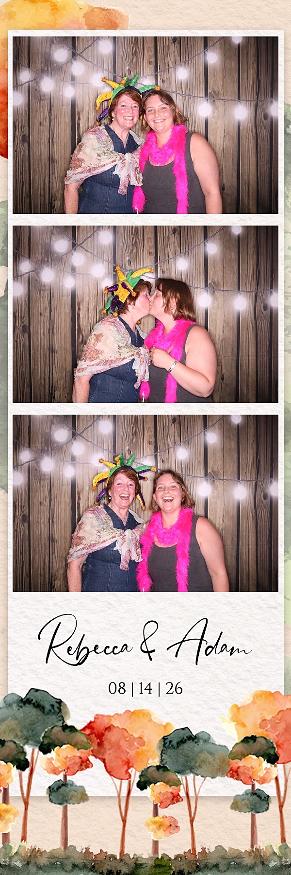 Rebecca and Adam Wedding | View more photos from the event at gallery.photoboothbillings.com/u/PhotoBoothBillings/Rebecca-and-Adam-Wedding