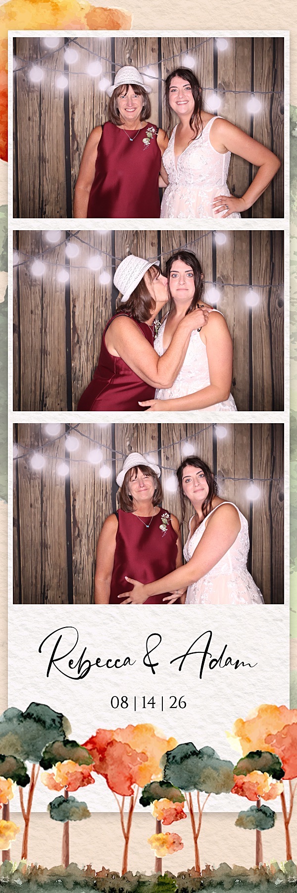 Rebecca and Adam Wedding | View more photos from the event at gallery.photoboothbillings.com/u/PhotoBoothBillings/Rebecca-and-Adam-Wedding