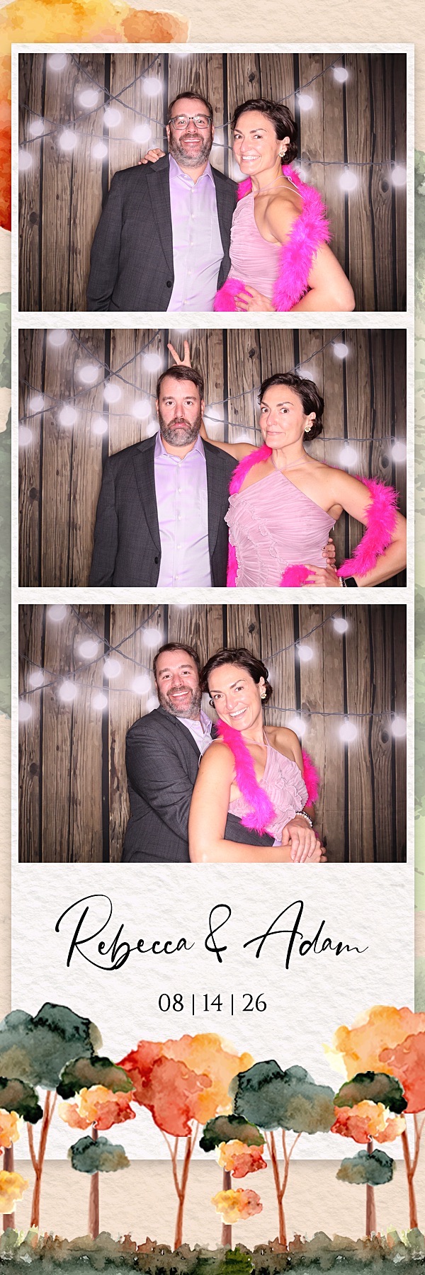Rebecca and Adam Wedding | View more photos from the event at gallery.photoboothbillings.com/u/PhotoBoothBillings/Rebecca-and-Adam-Wedding