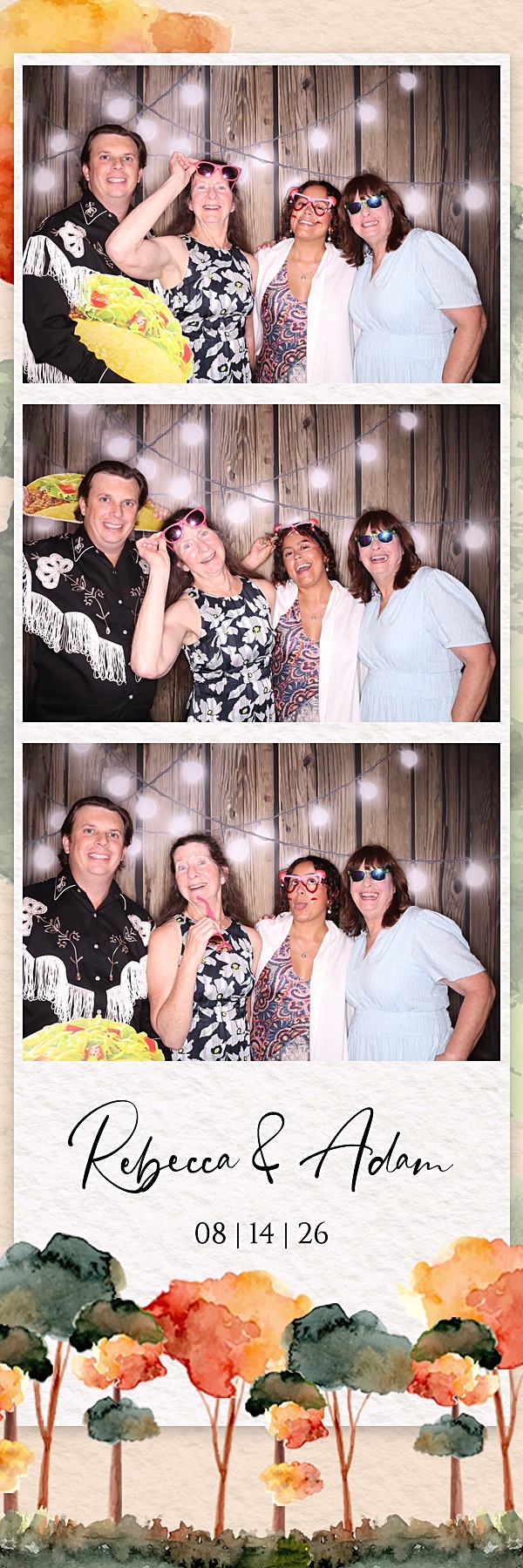 Rebecca and Adam Wedding | View more photos from the event at gallery.photoboothbillings.com/u/PhotoBoothBillings/Rebecca-and-Adam-Wedding