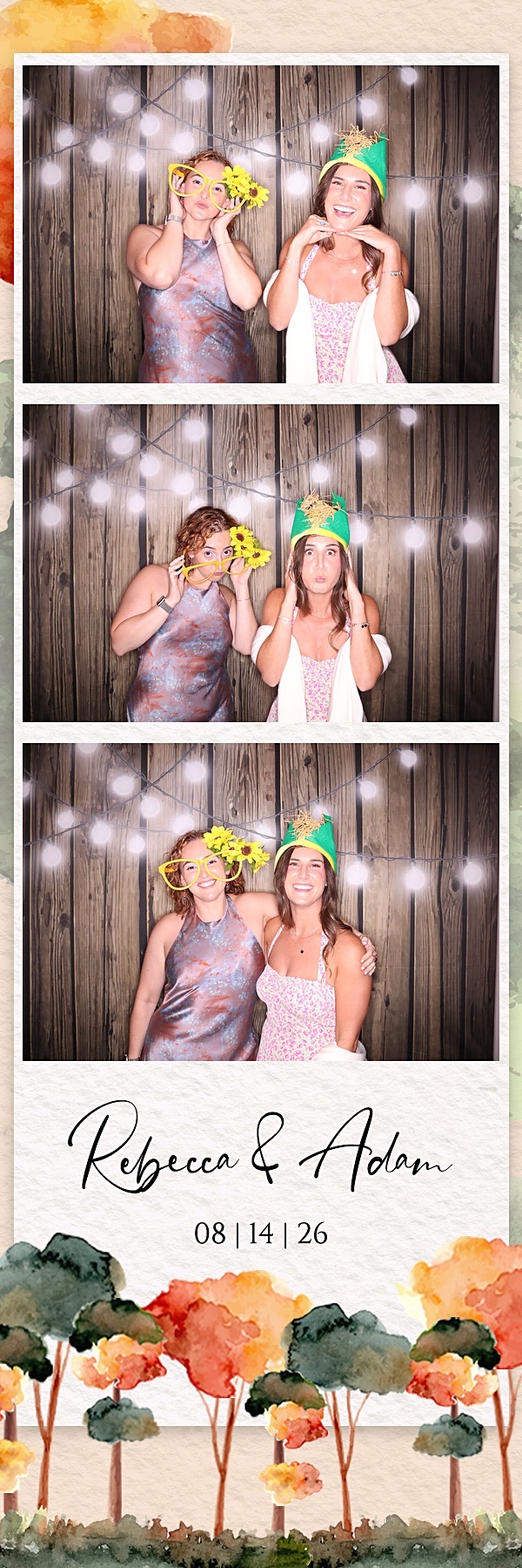 Rebecca and Adam Wedding | View more photos from the event at gallery.photoboothbillings.com/u/PhotoBoothBillings/Rebecca-and-Adam-Wedding
