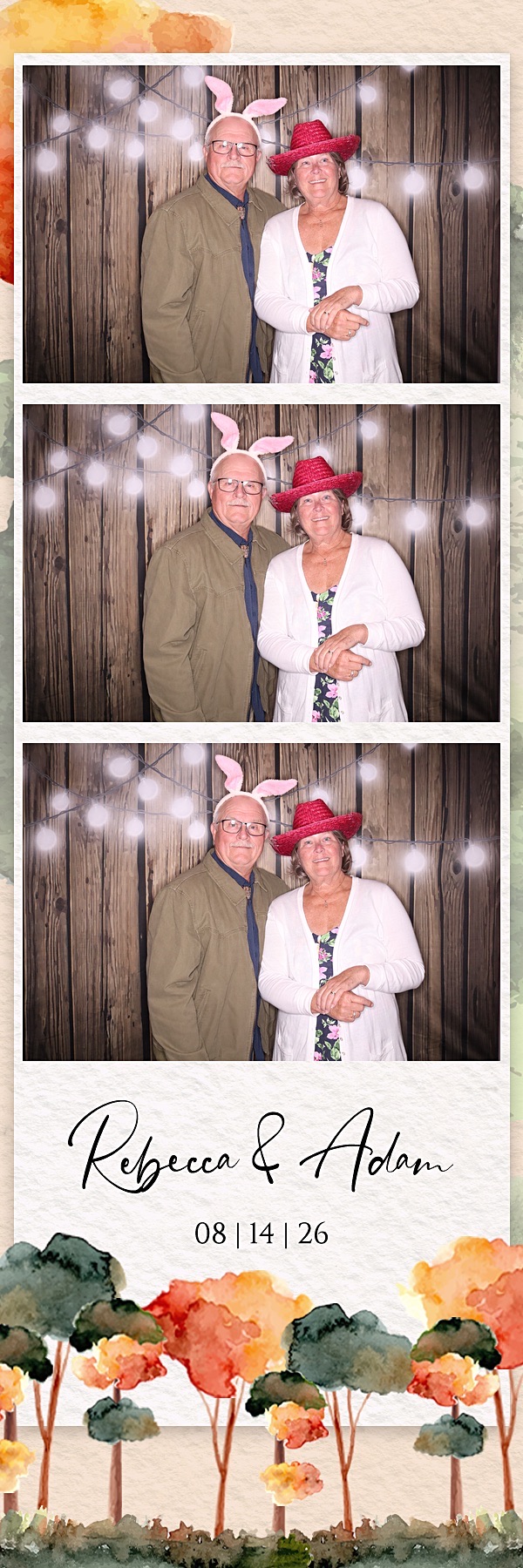 Rebecca and Adam Wedding | View more photos from the event at gallery.photoboothbillings.com/u/PhotoBoothBillings/Rebecca-and-Adam-Wedding