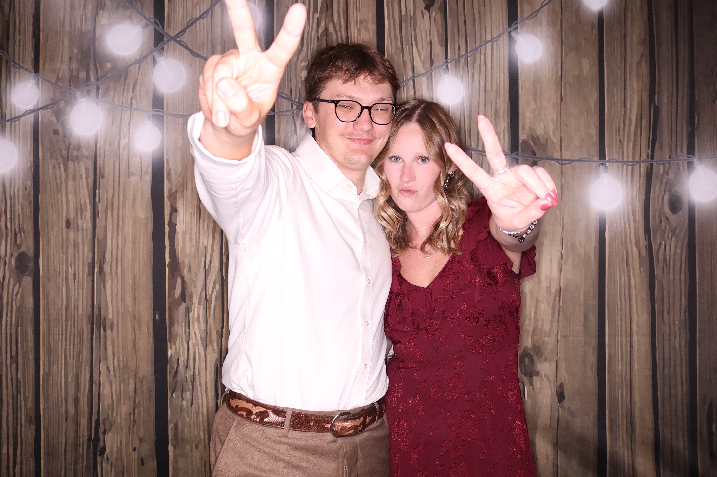 Rebecca and Adam Wedding | View more photos from the event at gallery.photoboothbillings.com/u/PhotoBoothBillings/Rebecca-and-Adam-Wedding