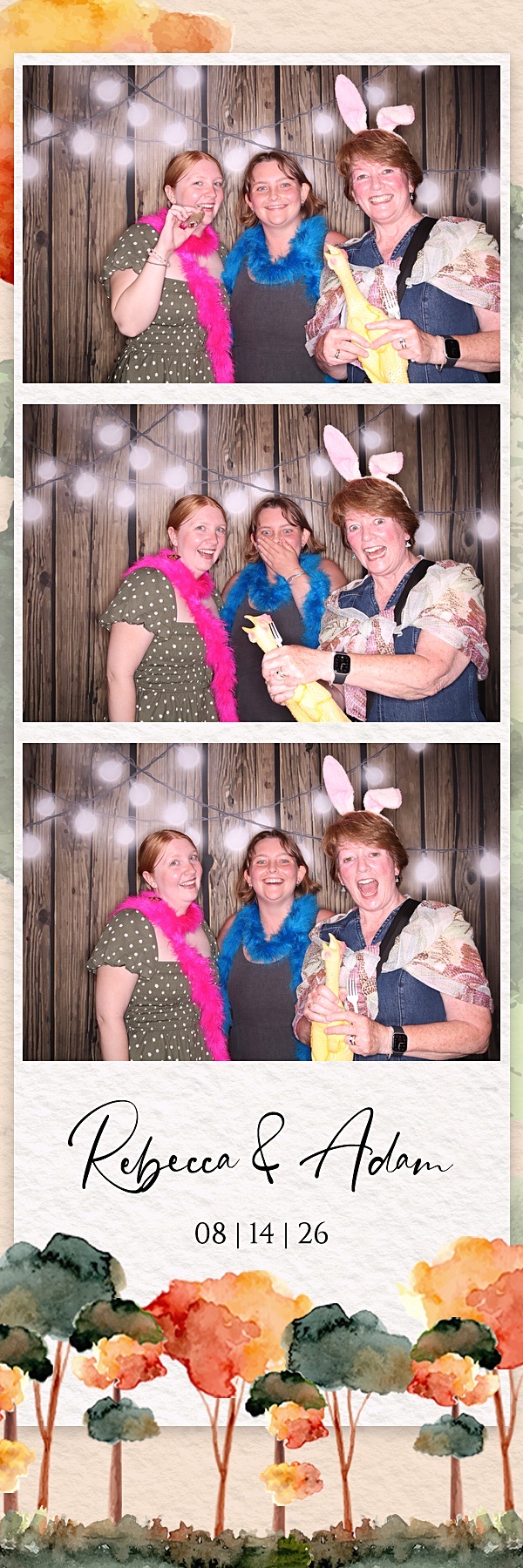 Rebecca and Adam Wedding | View more photos from the event at gallery.photoboothbillings.com/u/PhotoBoothBillings/Rebecca-and-Adam-Wedding