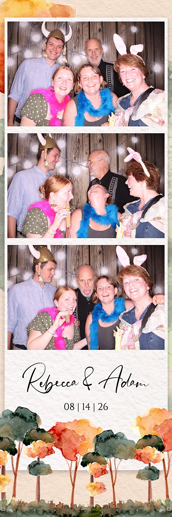 Rebecca and Adam Wedding | View more photos from the event at gallery.photoboothbillings.com/u/PhotoBoothBillings/Rebecca-and-Adam-Wedding