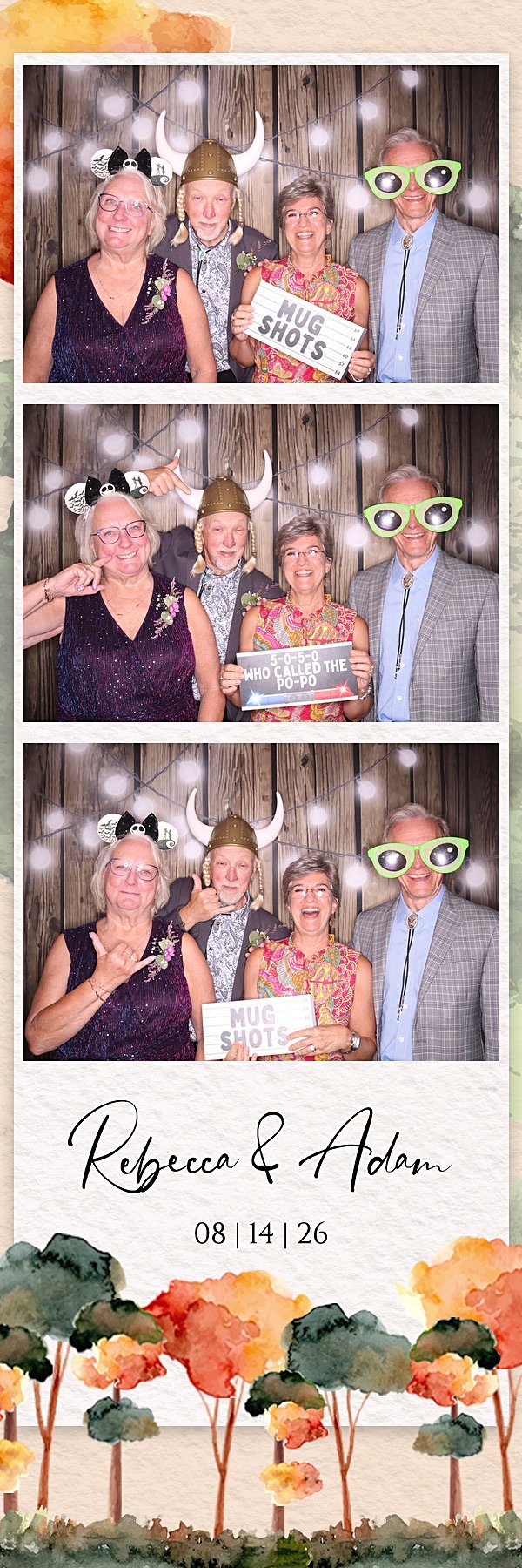 Rebecca and Adam Wedding | View more photos from the event at gallery.photoboothbillings.com/u/PhotoBoothBillings/Rebecca-and-Adam-Wedding