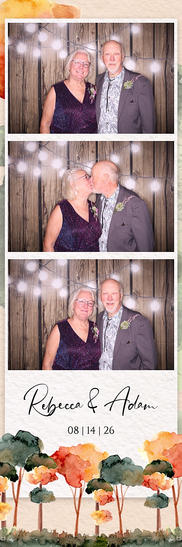 Rebecca and Adam Wedding | View more photos from the event at gallery.photoboothbillings.com/u/PhotoBoothBillings/Rebecca-and-Adam-Wedding