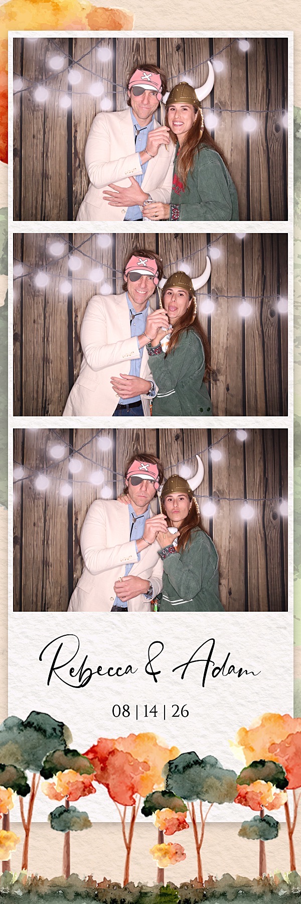 Rebecca and Adam Wedding | View more photos from the event at gallery.photoboothbillings.com/u/PhotoBoothBillings/Rebecca-and-Adam-Wedding