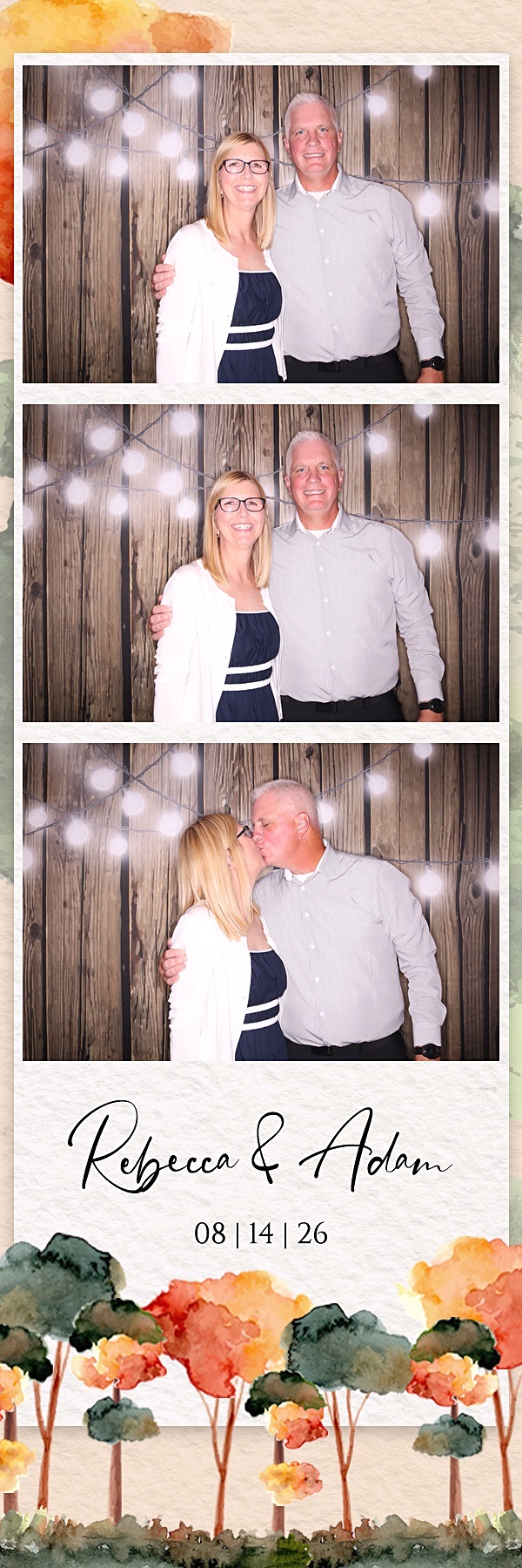 Rebecca and Adam Wedding | View more photos from the event at gallery.photoboothbillings.com/u/PhotoBoothBillings/Rebecca-and-Adam-Wedding