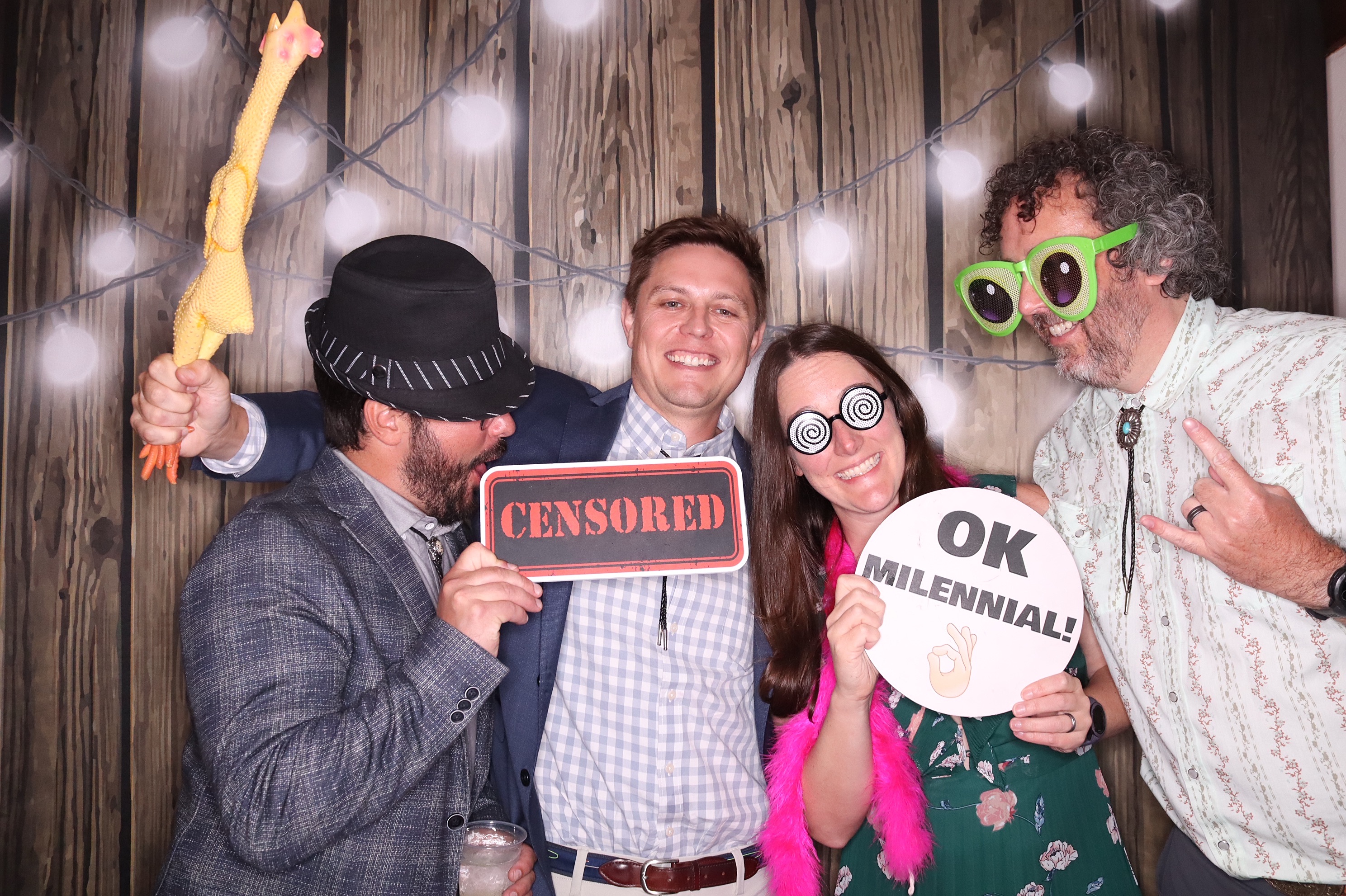 Rebecca and Adam Wedding | View more photos from the event at gallery.photoboothbillings.com/u/PhotoBoothBillings/Rebecca-and-Adam-Wedding