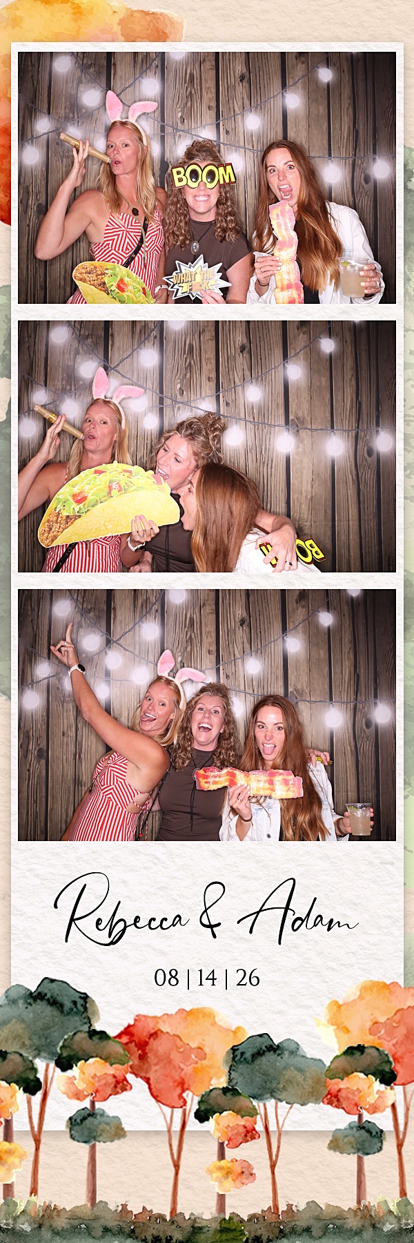 Rebecca and Adam Wedding | View more photos from the event at gallery.photoboothbillings.com/u/PhotoBoothBillings/Rebecca-and-Adam-Wedding