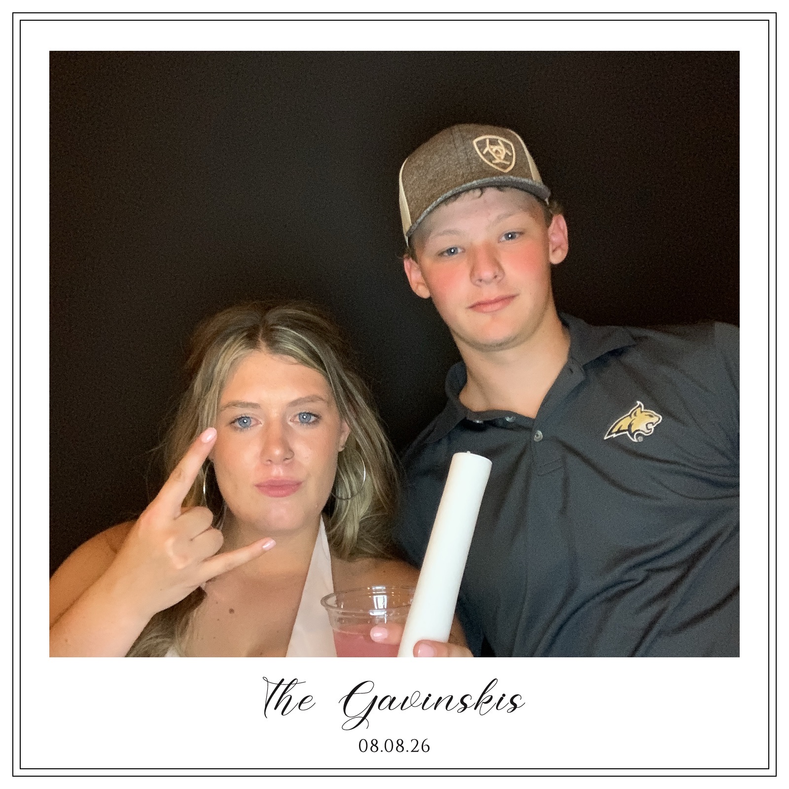 The Gavinski Wedding | View more photos from the event at gallery.photoboothbillings.com/u/PhotoBoothBillings/The-Gavinski-Wedding