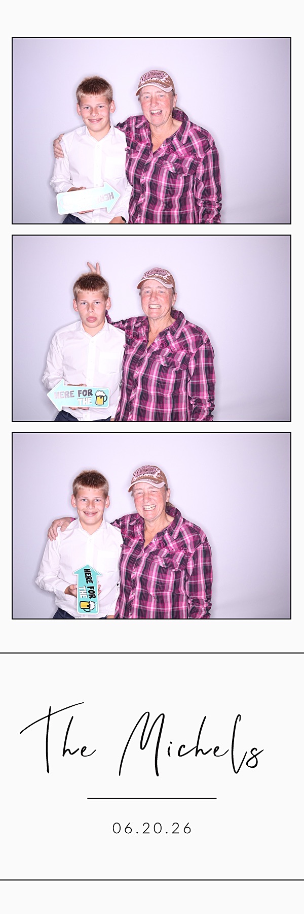 The Michel's Wedding | View more photos from the event at gallery.photoboothbillings.com/u/PhotoBoothBillings/The-Michels-Wedding
