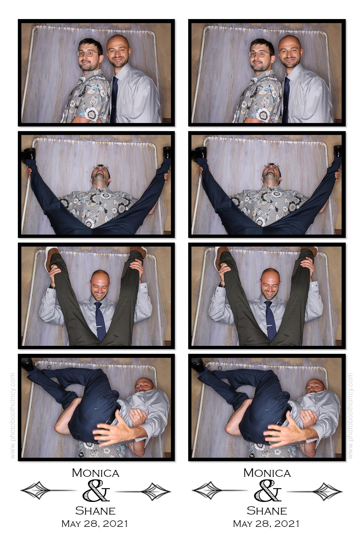 Monica & Shane | View more photos from the event at gallery.photoboothcincy.com/u/PhotoBoothCincy/Monica-Shane