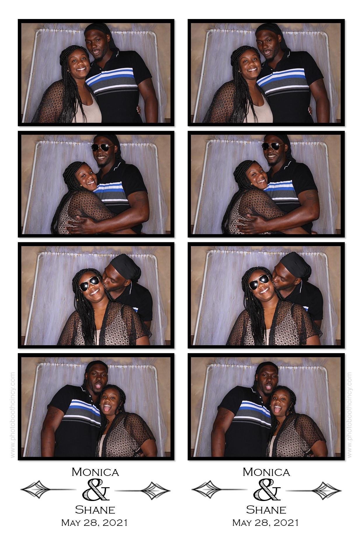 Monica & Shane | View more photos from the event at gallery.photoboothcincy.com/u/PhotoBoothCincy/Monica-Shane