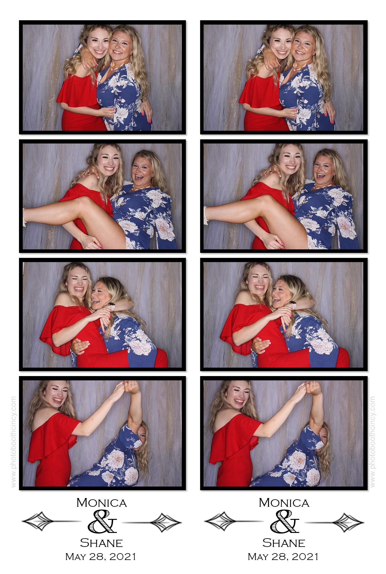 Monica & Shane | View more photos from the event at gallery.photoboothcincy.com/u/PhotoBoothCincy/Monica-Shane
