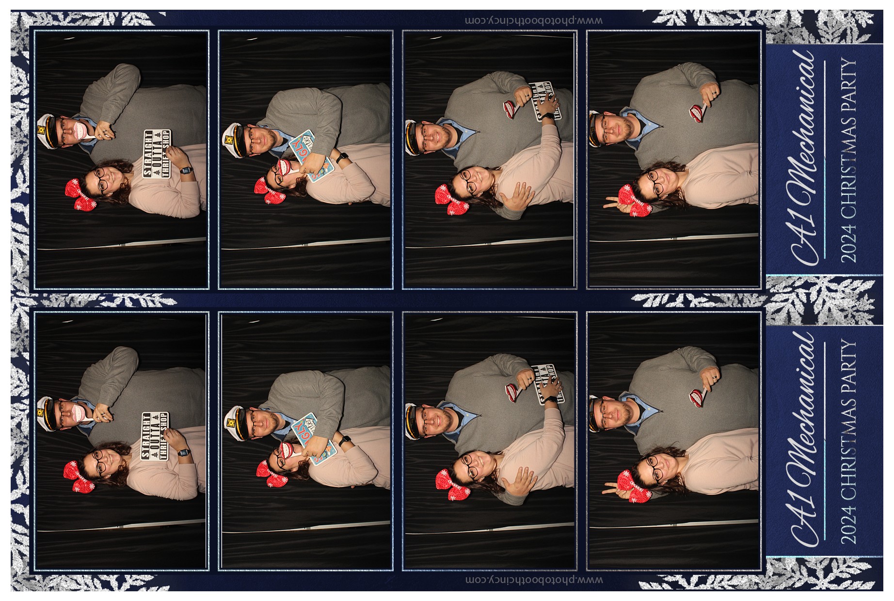A1 Mechanical Holiday Party | View more photos from the event at gallery.photoboothcincy.com/u/PhotoBoothCincy/A1-Mechanical-Holiday-Party
