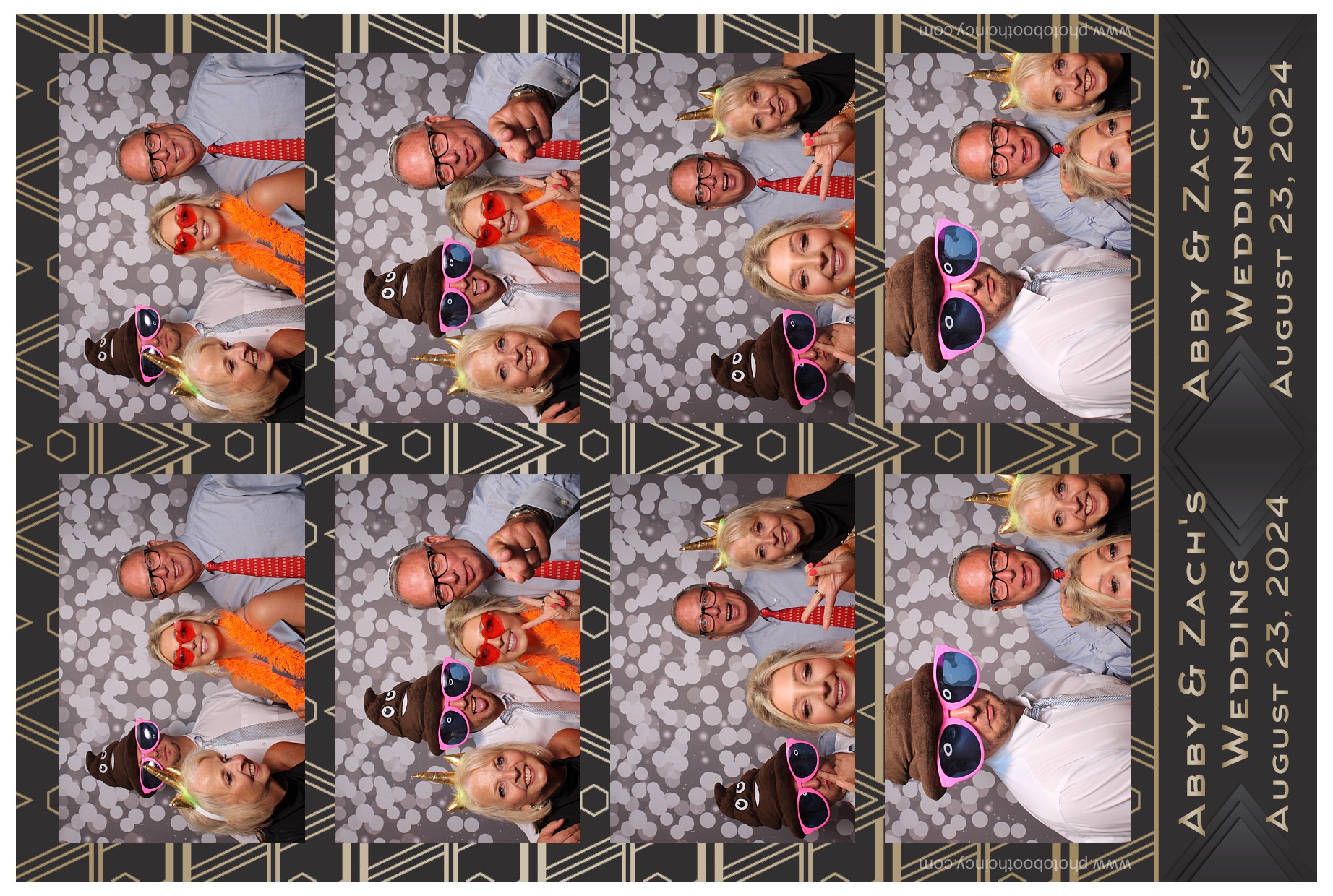 Abby & Zach  | View more photos from the event at gallery.photoboothcincy.com/u/PhotoBoothCincy/Abby-Zach