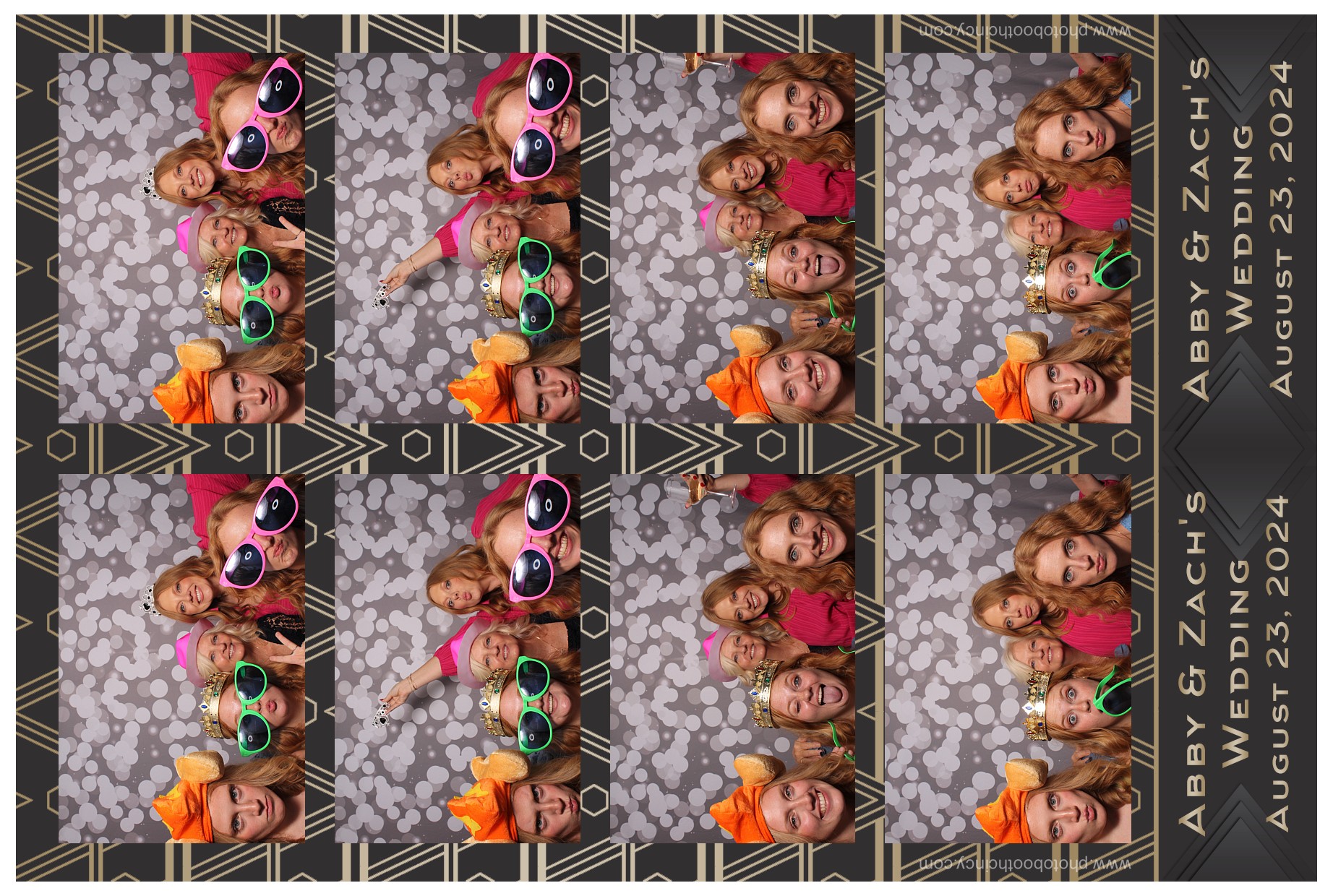 Abby & Zach  | View more photos from the event at gallery.photoboothcincy.com/u/PhotoBoothCincy/Abby-Zach