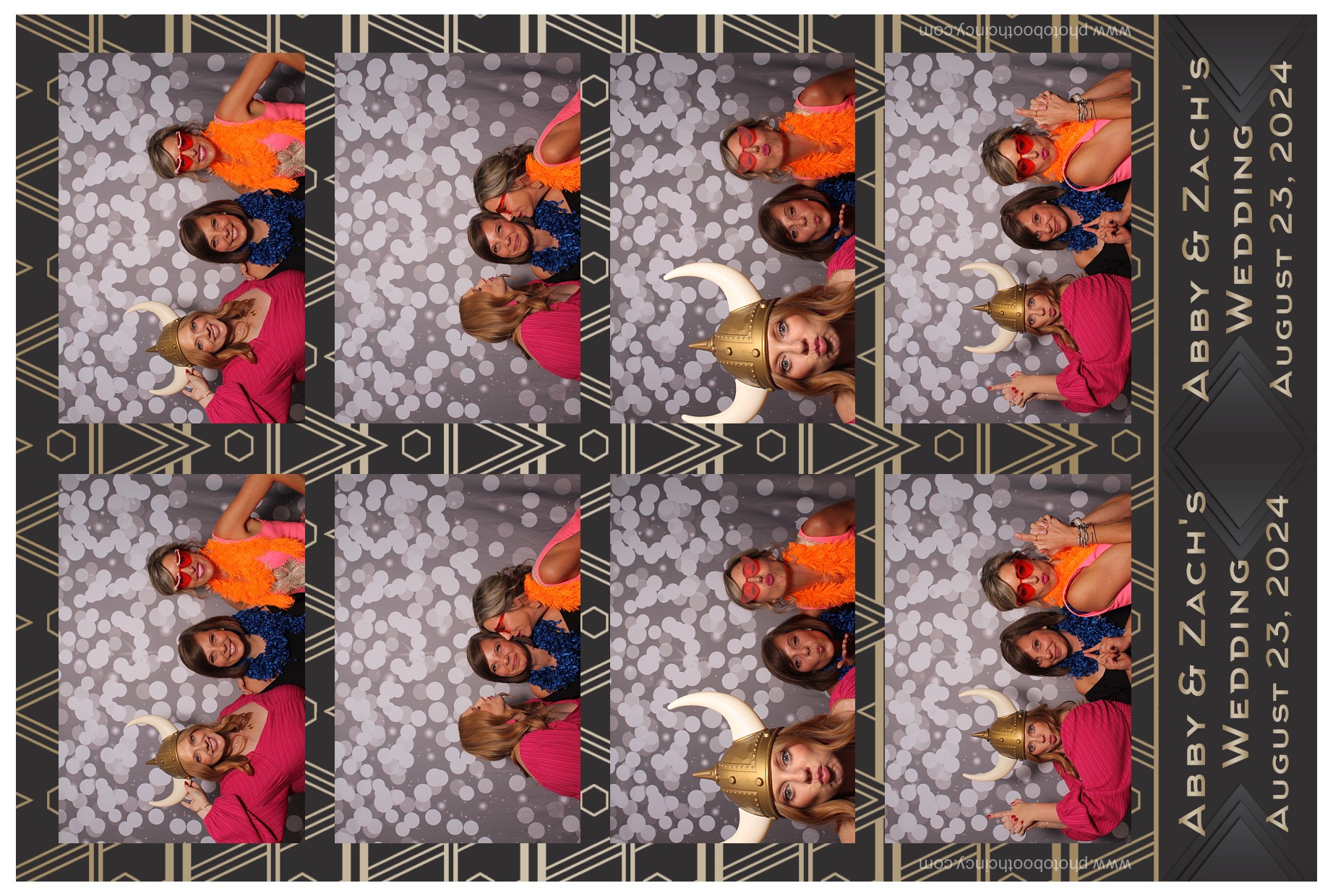 Abby & Zach  | View more photos from the event at gallery.photoboothcincy.com/u/PhotoBoothCincy/Abby-Zach