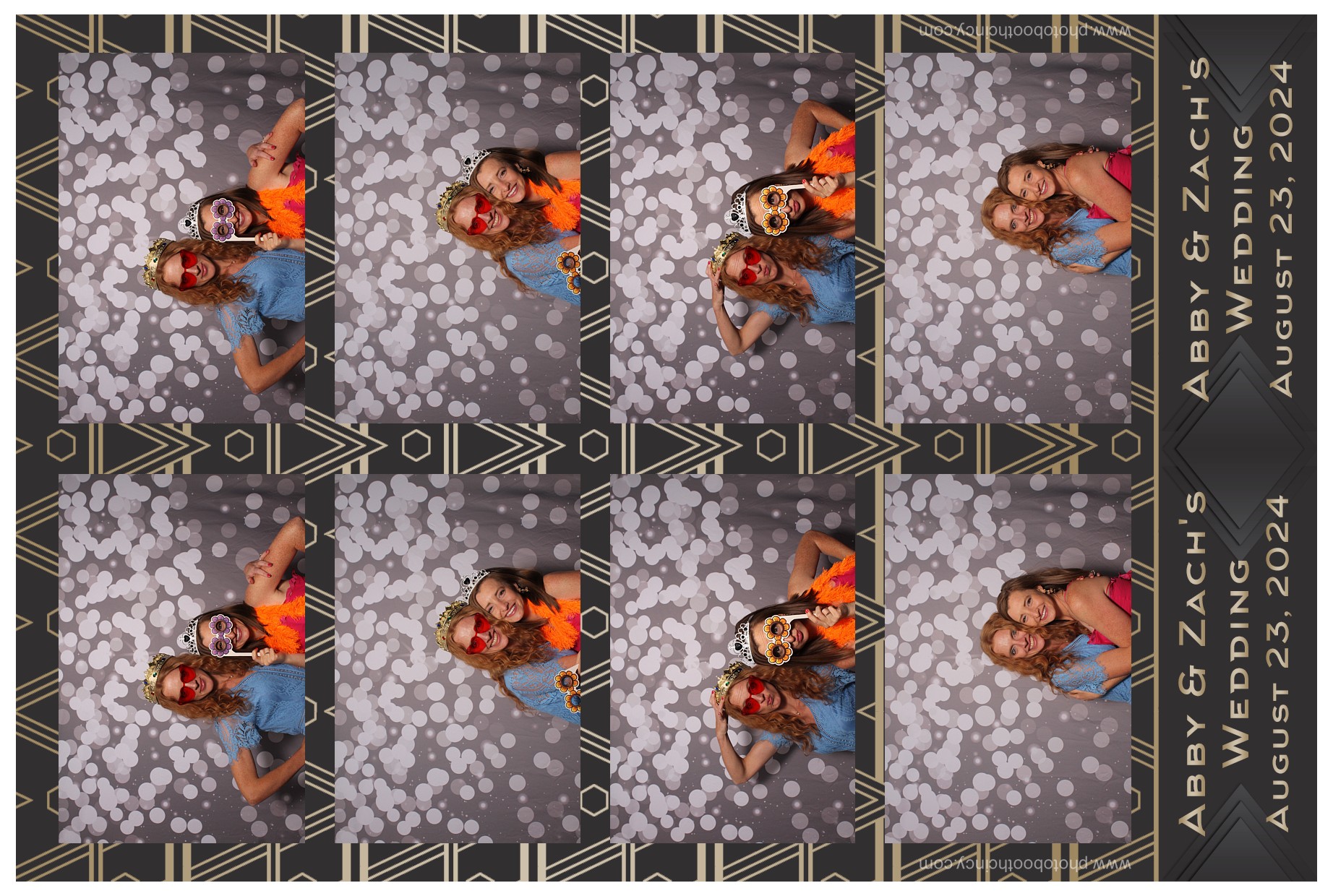 Abby & Zach  | View more photos from the event at gallery.photoboothcincy.com/u/PhotoBoothCincy/Abby-Zach