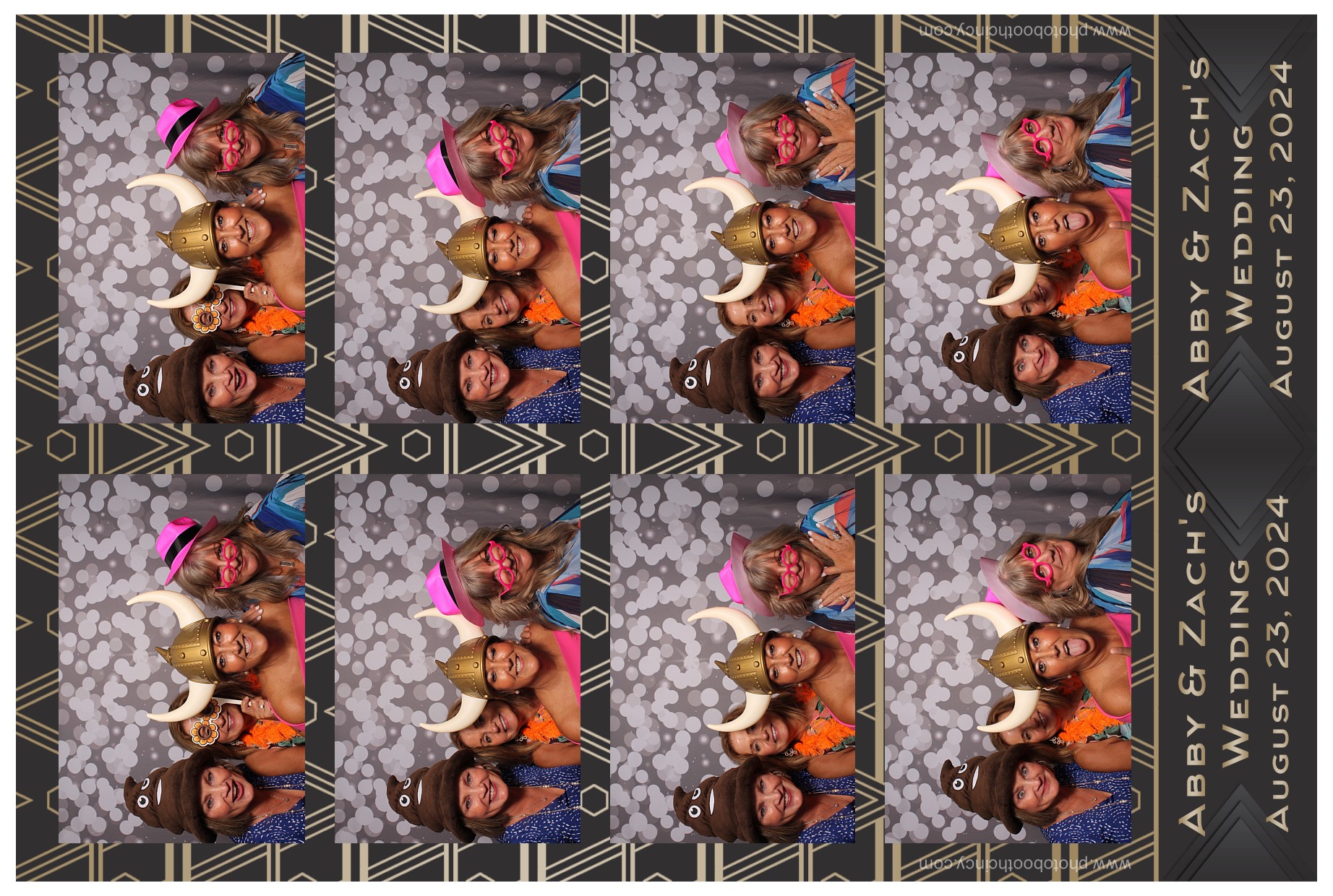 Abby & Zach  | View more photos from the event at gallery.photoboothcincy.com/u/PhotoBoothCincy/Abby-Zach