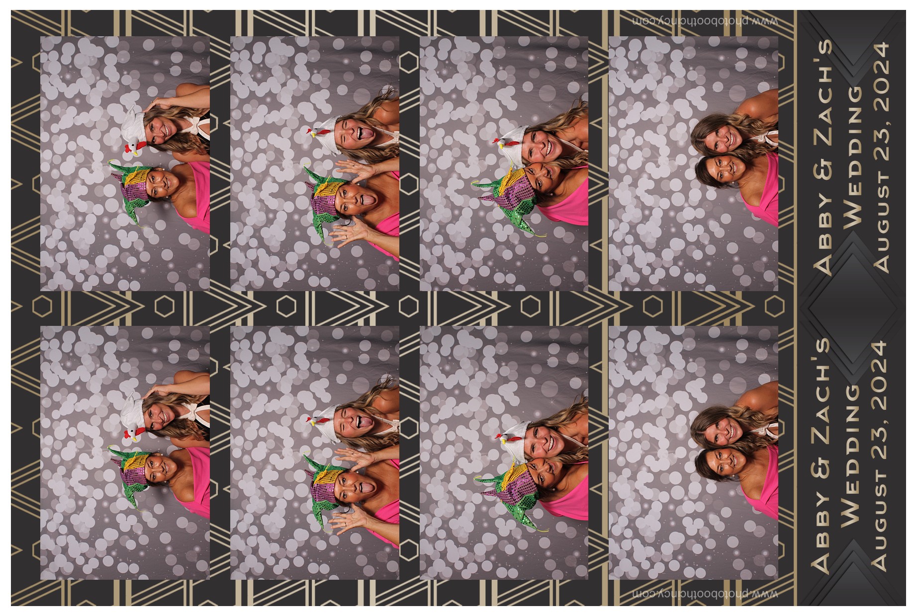 Abby & Zach  | View more photos from the event at gallery.photoboothcincy.com/u/PhotoBoothCincy/Abby-Zach