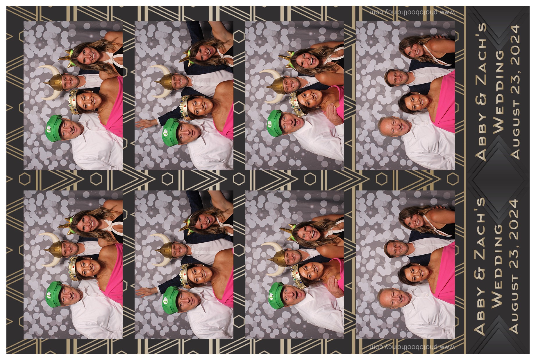 Abby & Zach  | View more photos from the event at gallery.photoboothcincy.com/u/PhotoBoothCincy/Abby-Zach