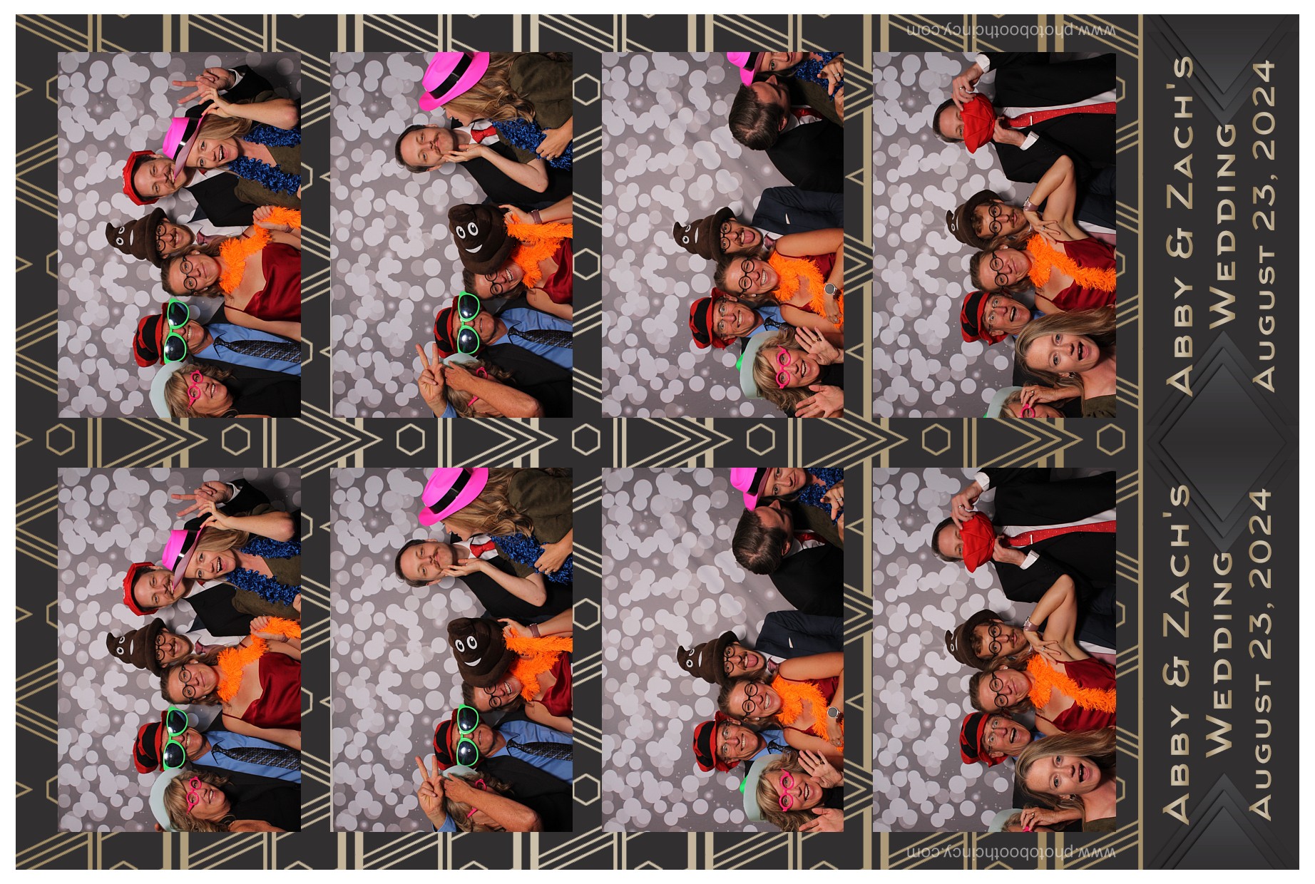 Abby & Zach  | View more photos from the event at gallery.photoboothcincy.com/u/PhotoBoothCincy/Abby-Zach