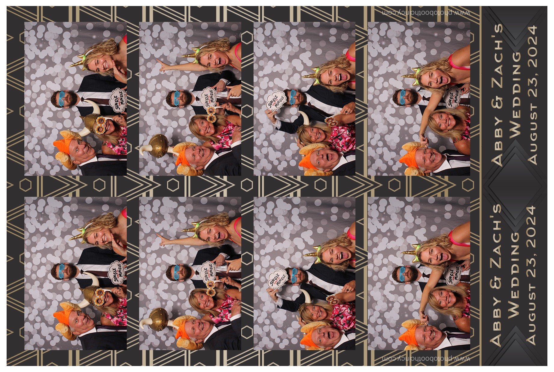 Abby & Zach  | View more photos from the event at gallery.photoboothcincy.com/u/PhotoBoothCincy/Abby-Zach