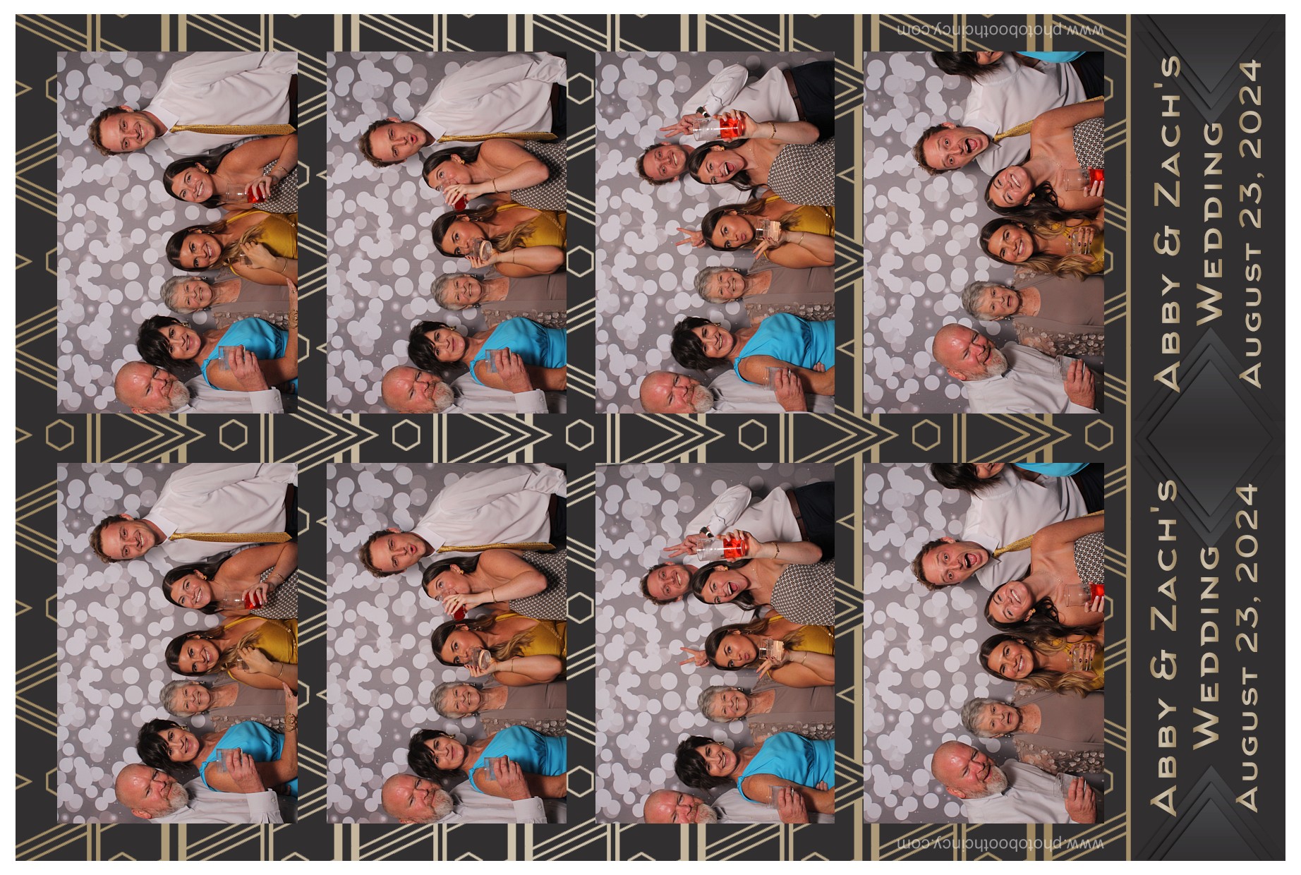 Abby & Zach  | View more photos from the event at gallery.photoboothcincy.com/u/PhotoBoothCincy/Abby-Zach