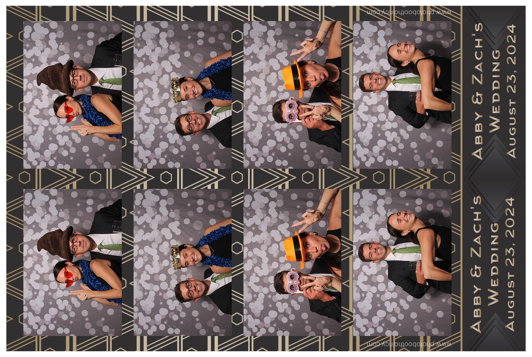 Abby & Zach  | View more photos from the event at gallery.photoboothcincy.com/u/PhotoBoothCincy/Abby-Zach