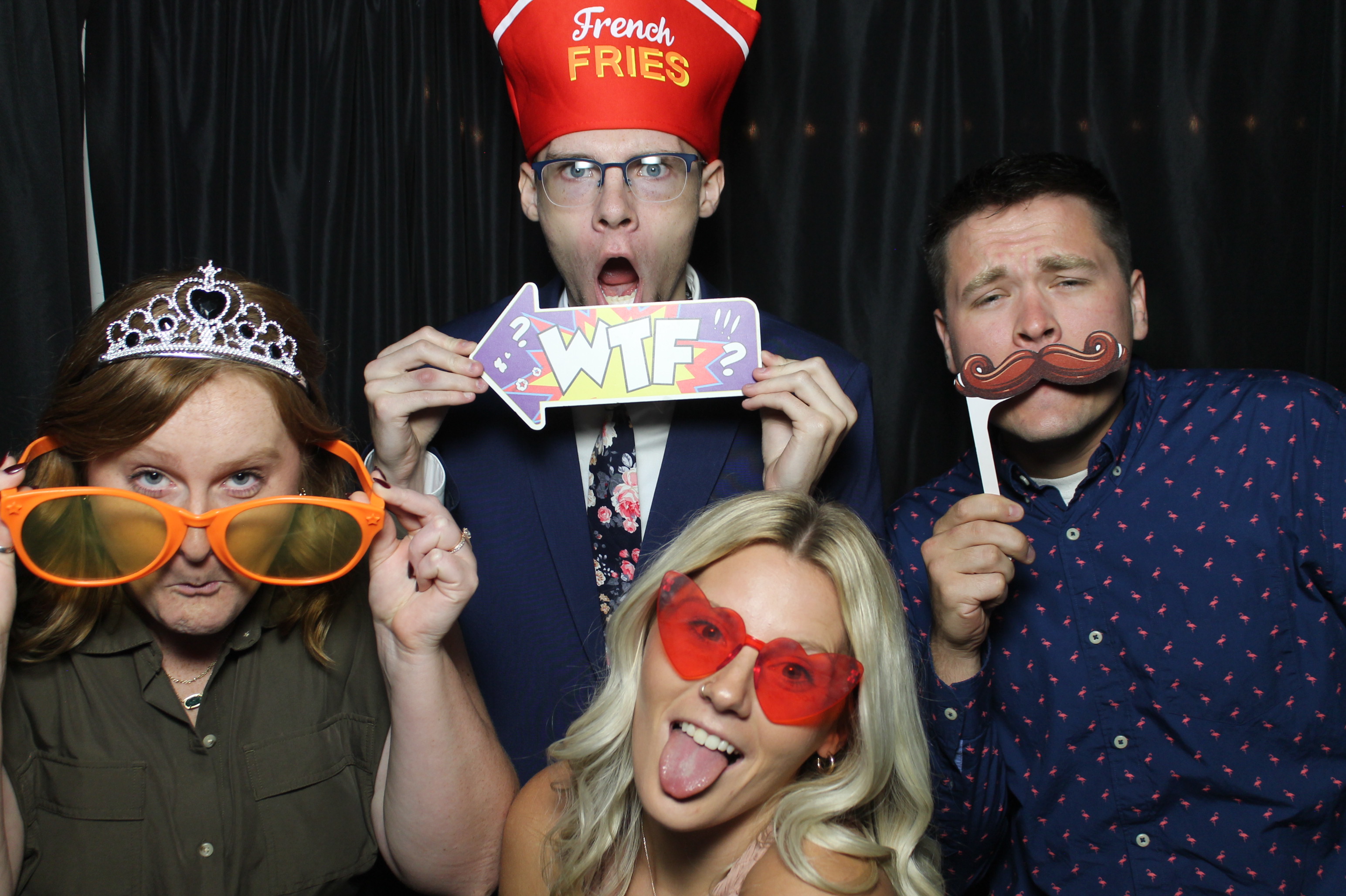 Adtie Byrd Wedding  | View more photos from the event at gallery.photoboothcincy.com/u/PhotoBoothCincy/Adtie-Byrd-Wedding