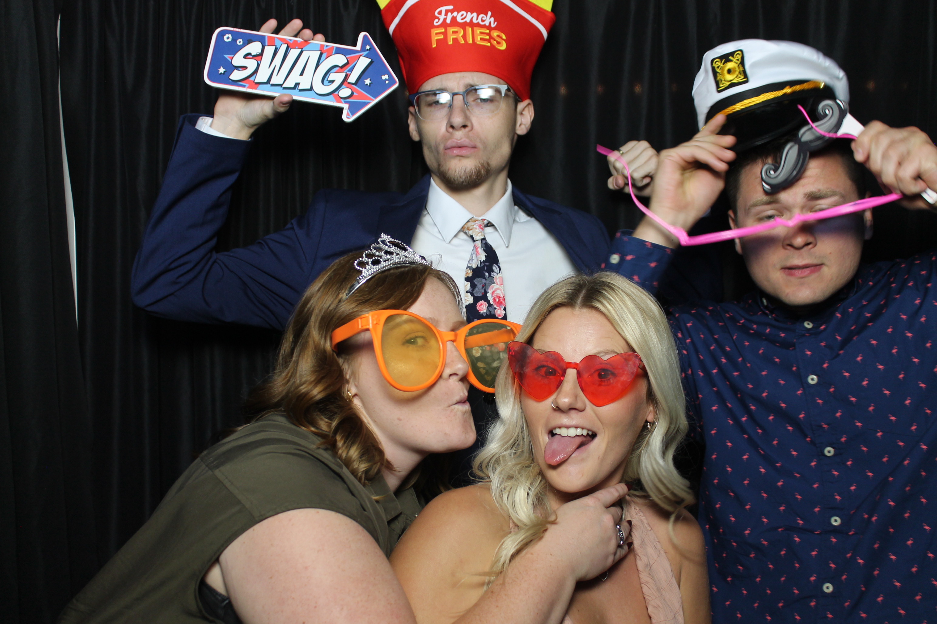 Adtie Byrd Wedding  | View more photos from the event at gallery.photoboothcincy.com/u/PhotoBoothCincy/Adtie-Byrd-Wedding