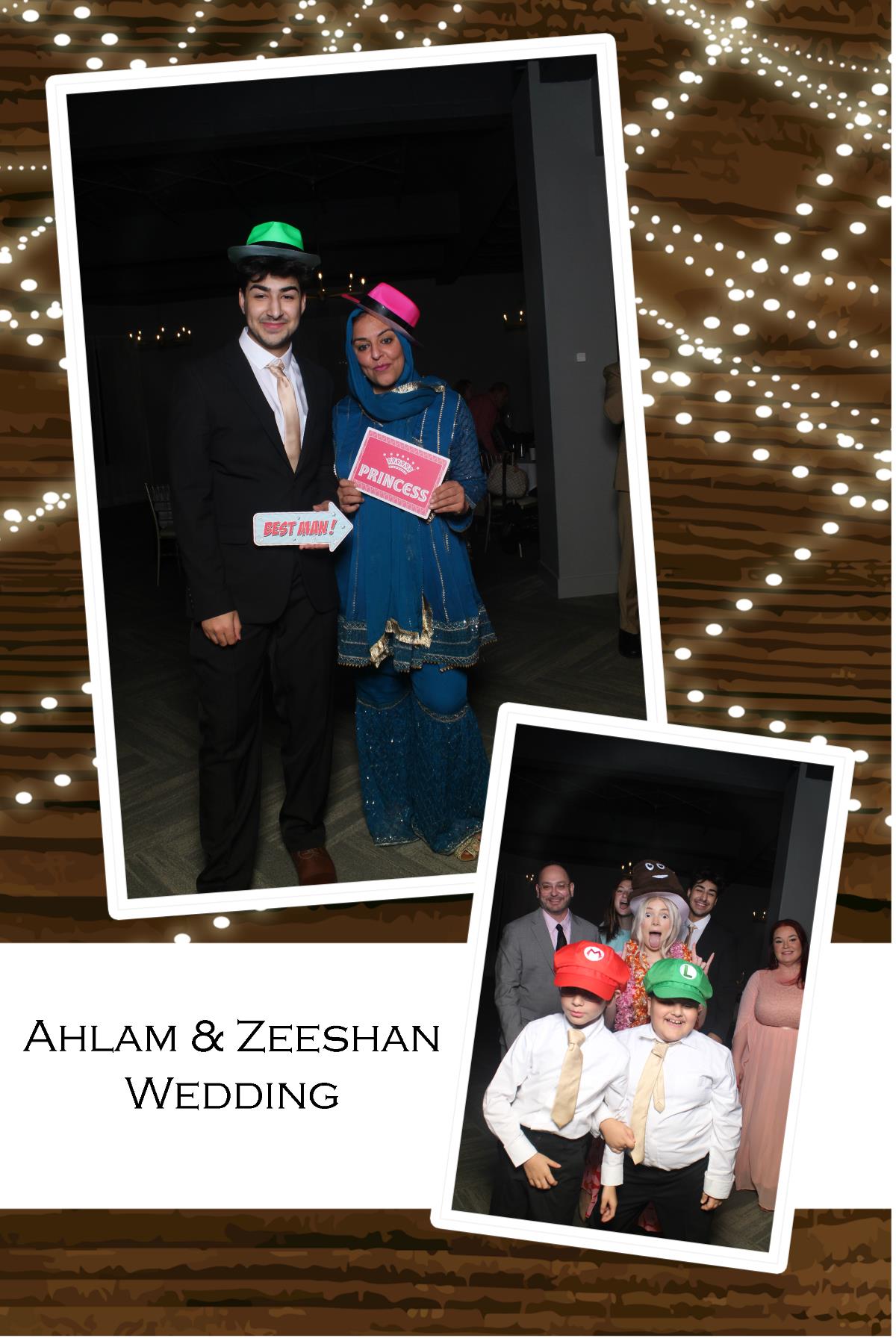 Allie Tayeb Reception | View more photos from the event at gallery.photoboothcincy.com/u/PhotoBoothCincy/Allie-Tayeb-Reception
