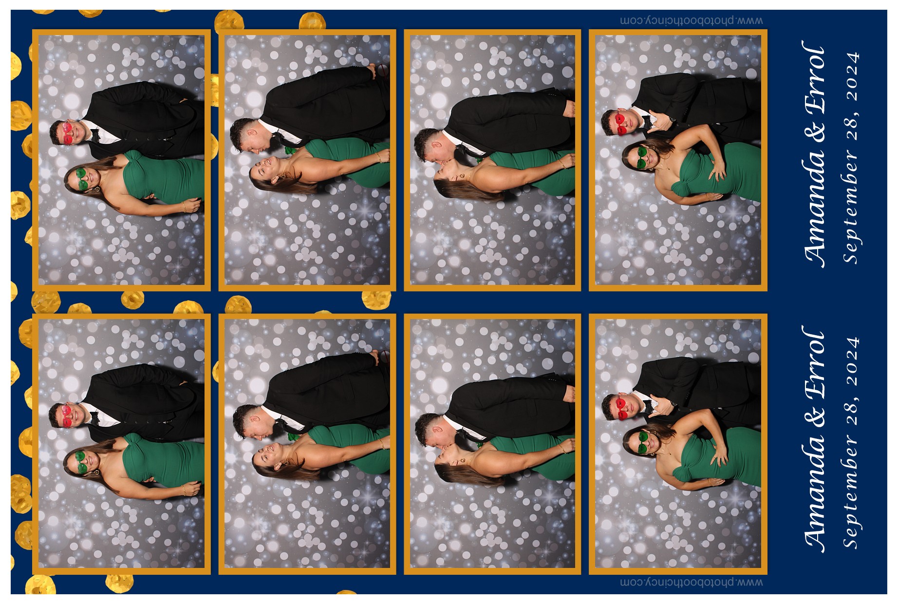Amanda & Errol | View more photos from the event at gallery.photoboothcincy.com/u/PhotoBoothCincy/Amanda-Errol