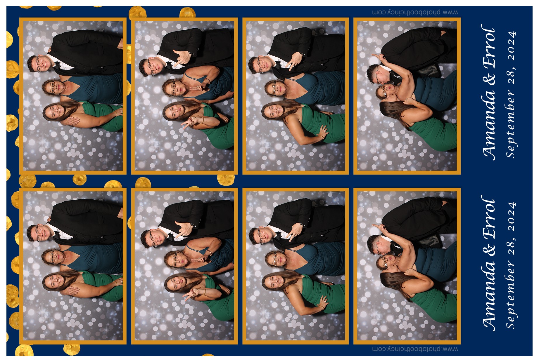 Amanda & Errol | View more photos from the event at gallery.photoboothcincy.com/u/PhotoBoothCincy/Amanda-Errol