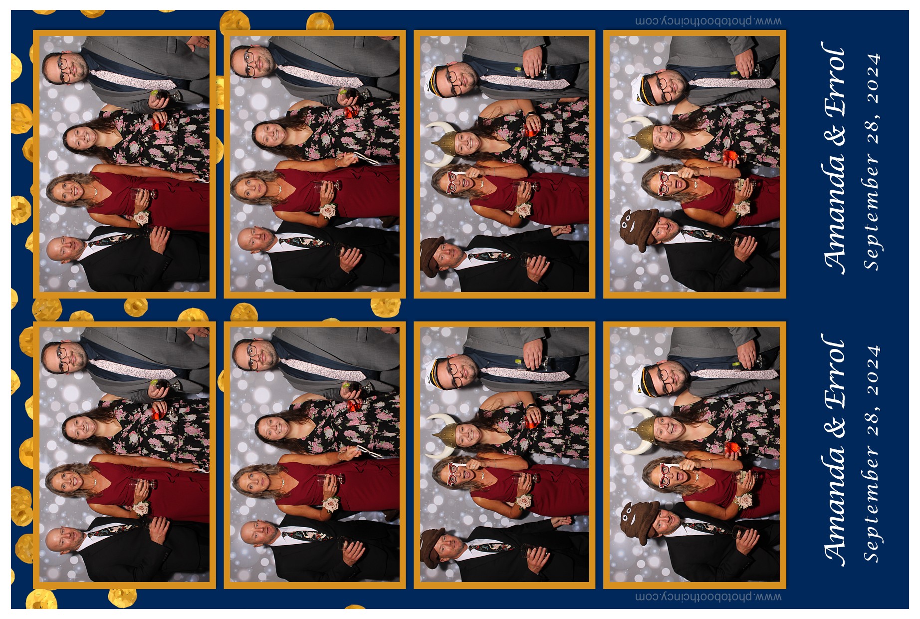 Amanda & Errol | View more photos from the event at gallery.photoboothcincy.com/u/PhotoBoothCincy/Amanda-Errol