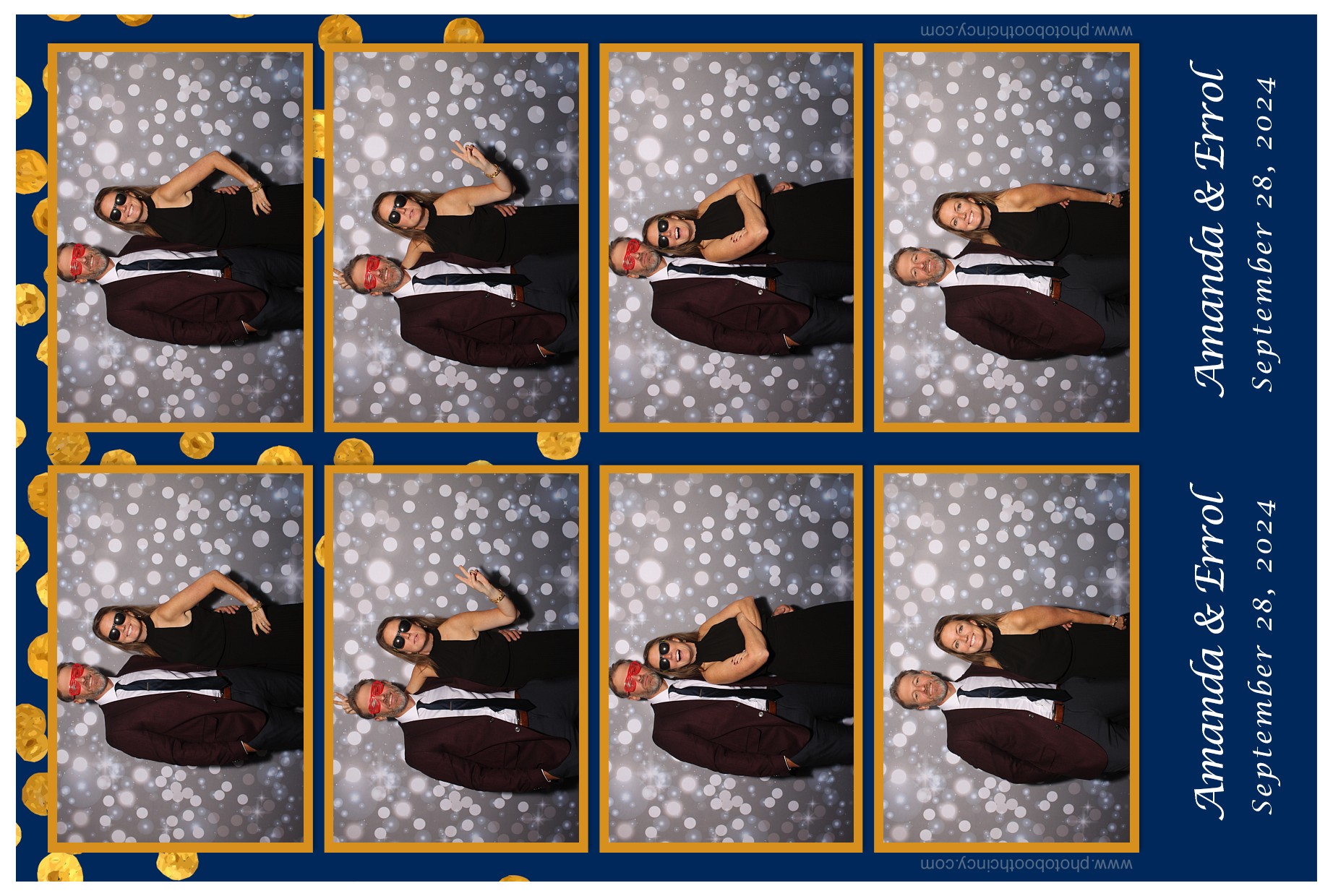 Amanda & Errol | View more photos from the event at gallery.photoboothcincy.com/u/PhotoBoothCincy/Amanda-Errol