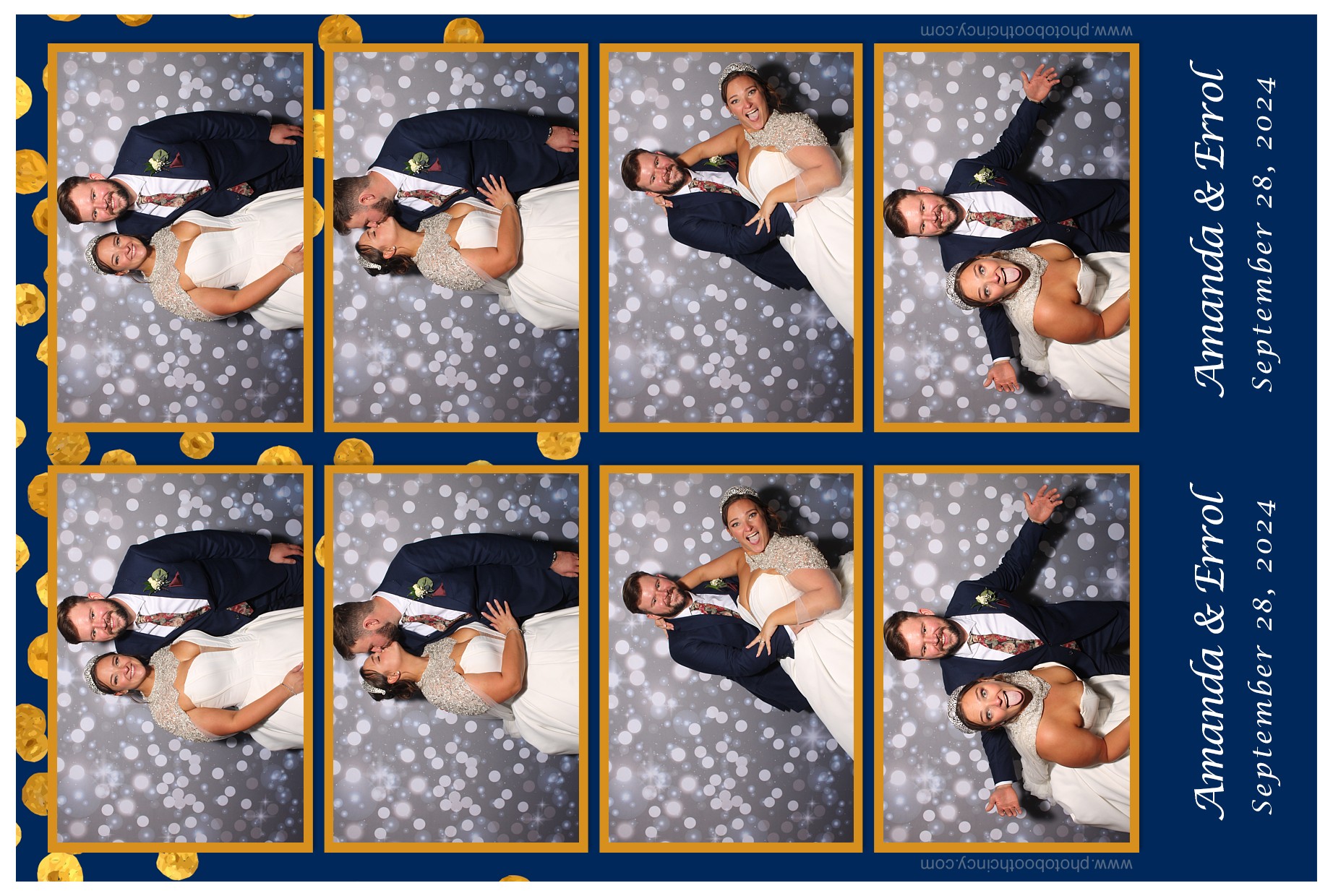 Amanda & Errol | View more photos from the event at gallery.photoboothcincy.com/u/PhotoBoothCincy/Amanda-Errol