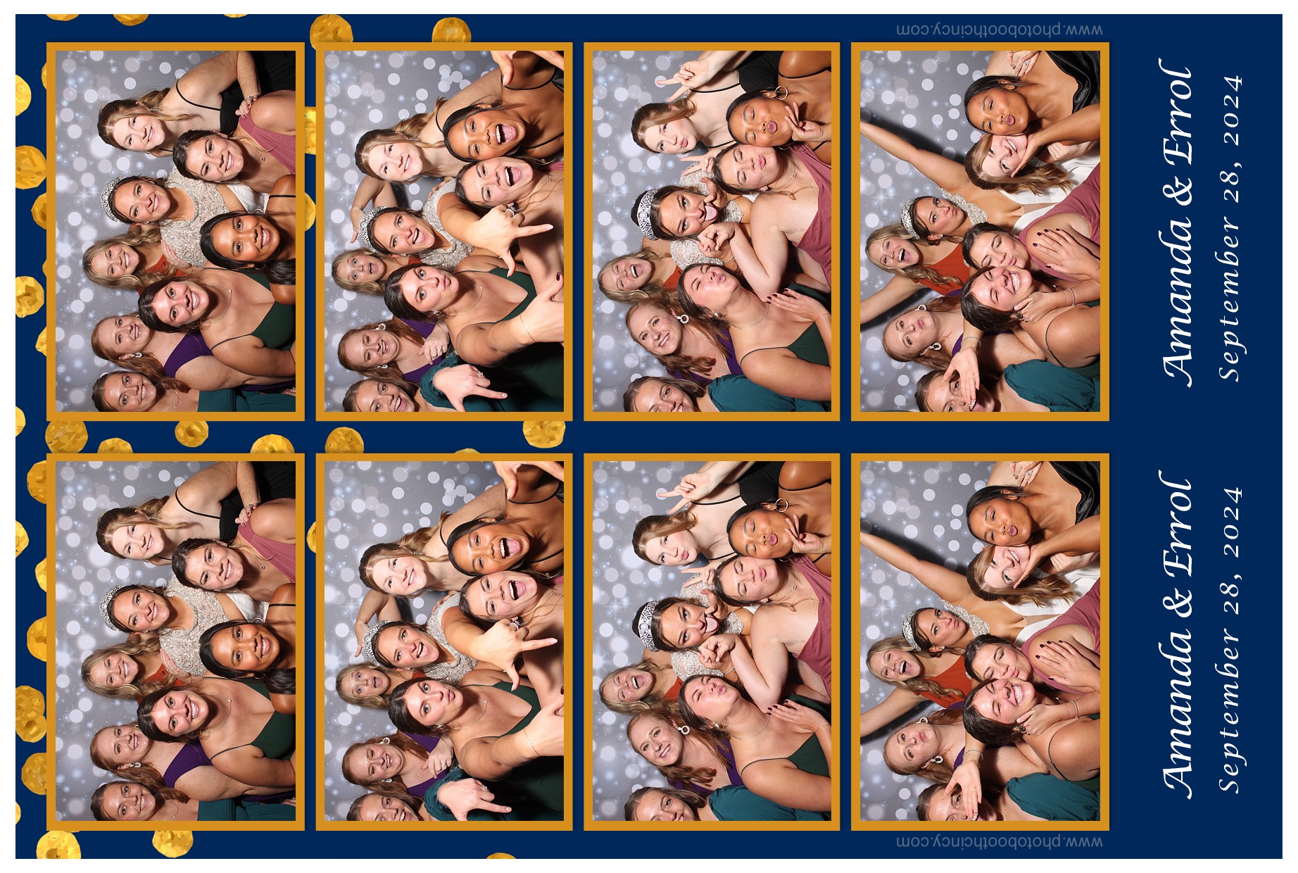 Amanda & Errol | View more photos from the event at gallery.photoboothcincy.com/u/PhotoBoothCincy/Amanda-Errol