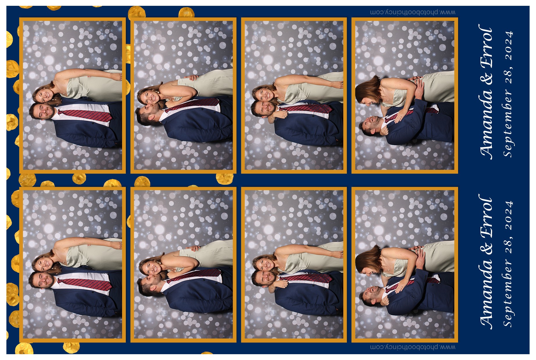 Amanda & Errol | View more photos from the event at gallery.photoboothcincy.com/u/PhotoBoothCincy/Amanda-Errol